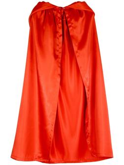 Карнавальный плащ детский,атлас,цвет терракотовый длина 100см