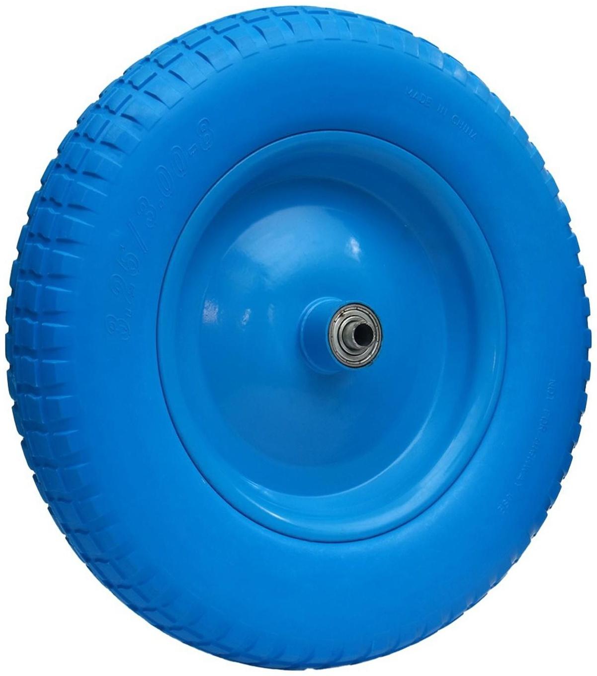 Колесо полиуретановое, d = 360 мм, ступица: диаметр 16 мм, длина 80 мм