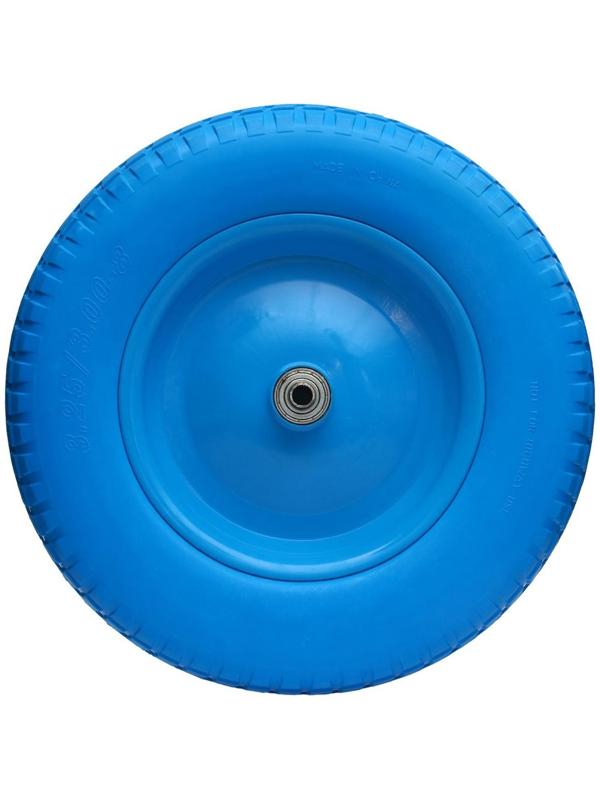 Колесо полиуретановое, d = 360 мм, ступица: диаметр 16 мм, длина 80 мм