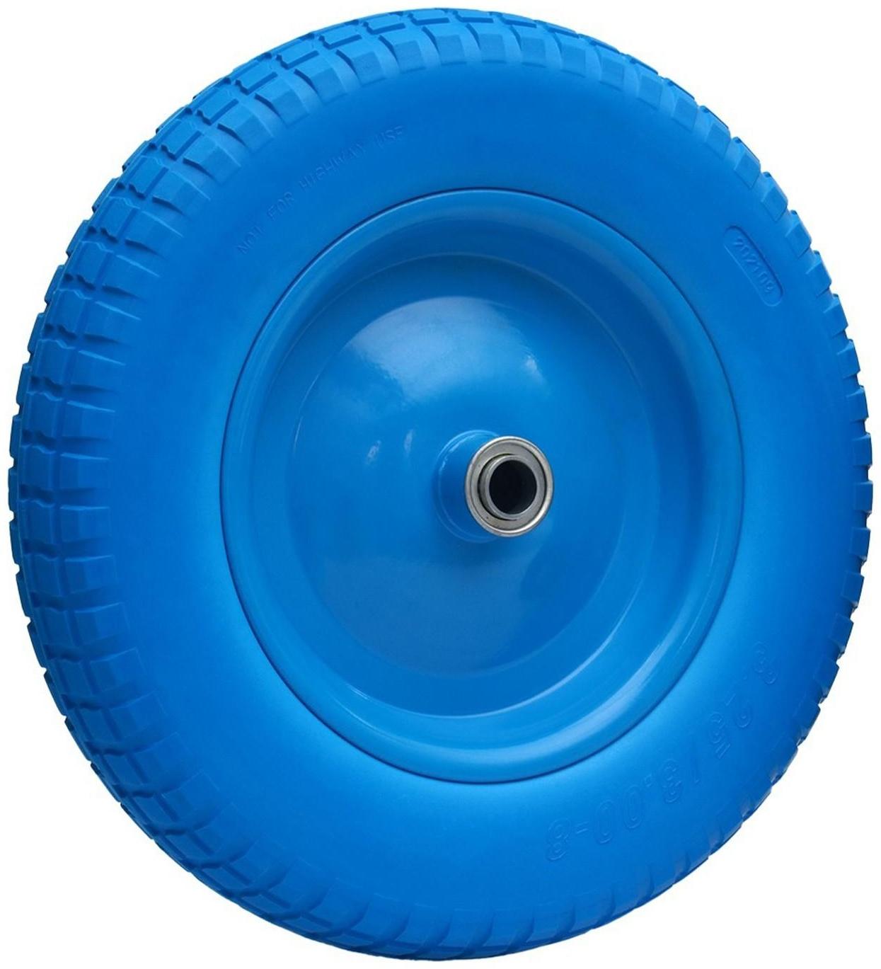 Колесо полиуретановое, d = 360 мм, ступица: диаметр 20 мм, длина 80 мм