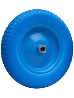 Колесо полиуретановое, d = 360 мм, ступица: диаметр 20 мм, длина 80 мм