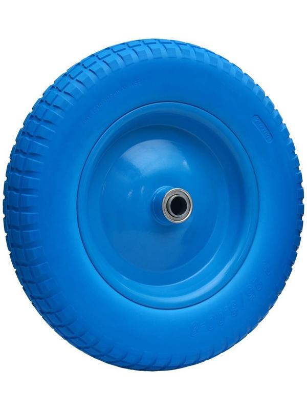 Колесо полиуретановое, d = 360 мм, ступица: диаметр 20 мм, длина 80 мм