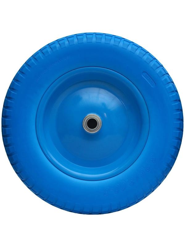 Колесо полиуретановое, d = 360 мм, ступица: диаметр 20 мм, длина 80 мм