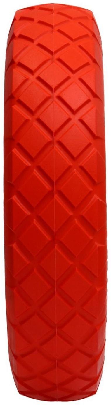 Колесо полиуретановое, d = 400 мм, ступица: диаметр 16 мм, длина 120 мм