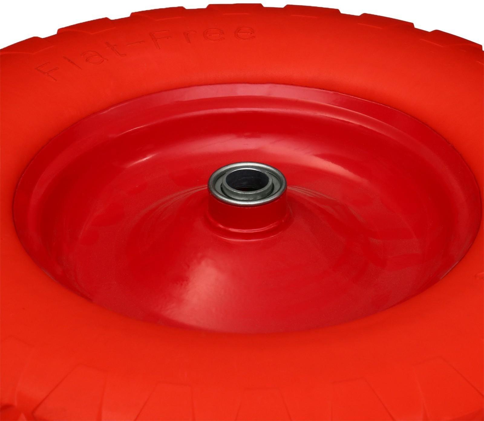 Колесо полиуретановое, d = 400 мм, ступица: диаметр 20 мм, длина 100 мм