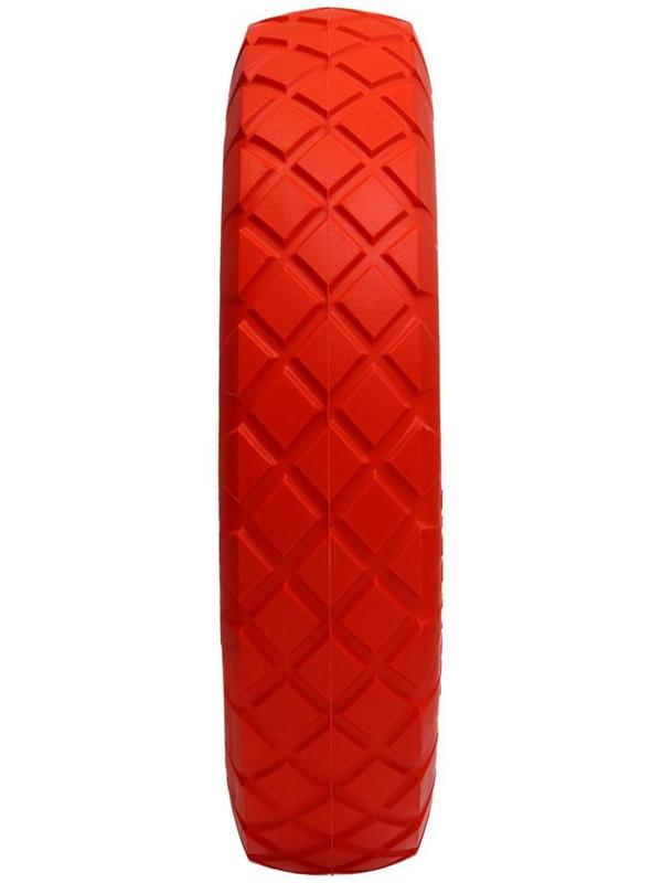 Колесо полиуретановое, d = 400 мм, ступица: диаметр 20 мм, длина 100 мм