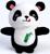Мягкая игрушка «Весёлая панда», 11 см