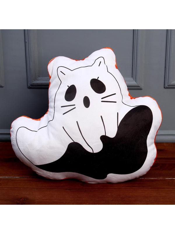 Мягкая игрушка «Привидение» с ушками, цвет белый