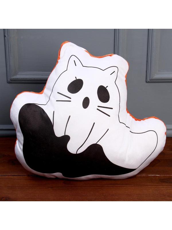 Мягкая игрушка «Привидение» с ушками, цвет белый