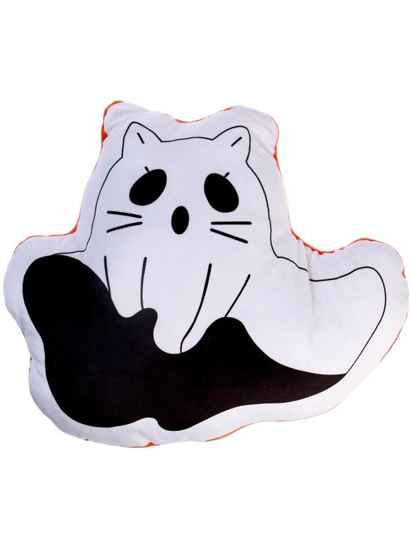 Мягкая игрушка «Привидение» с ушками, цвет белый