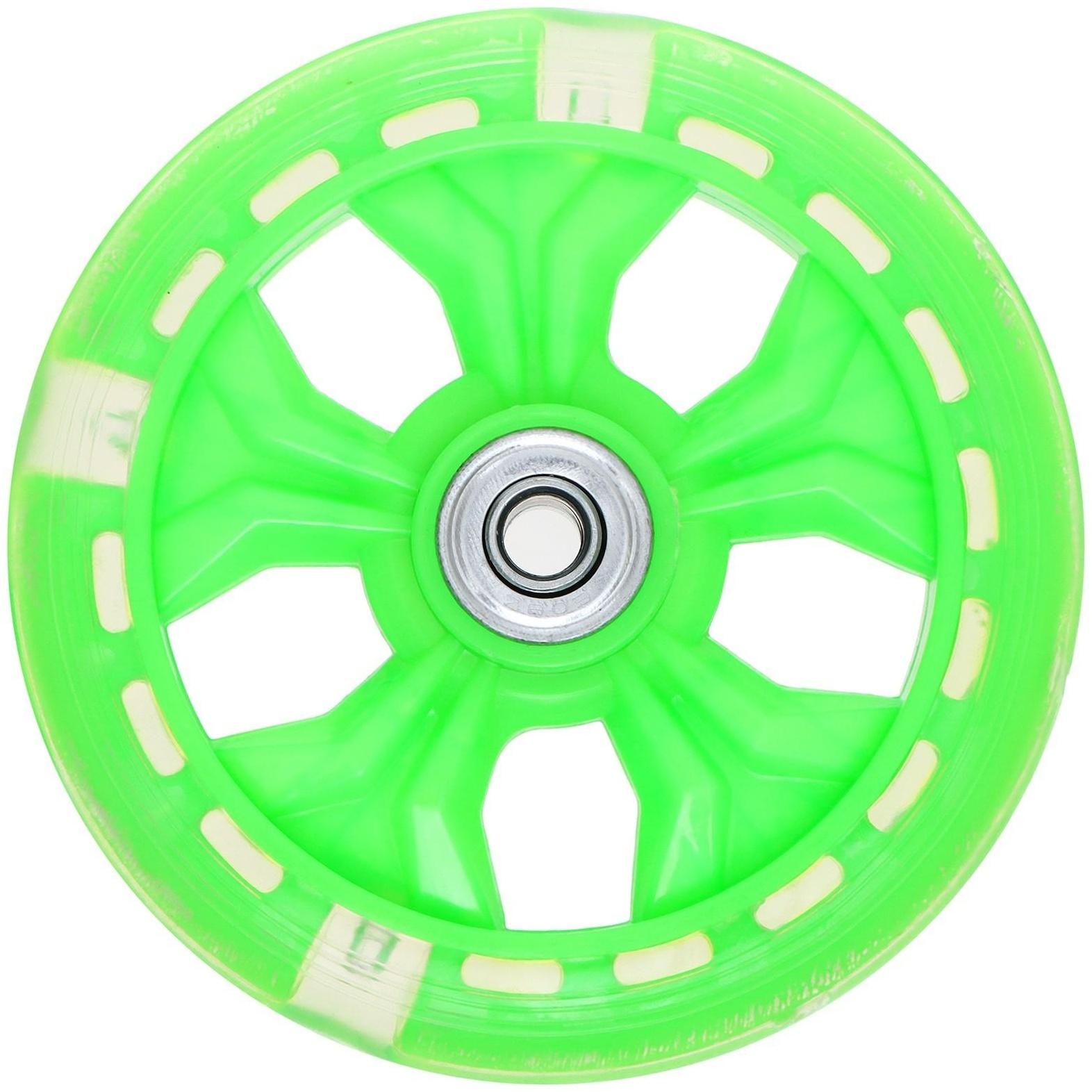 Колесо для самоката, 110мм, цвет зеленый