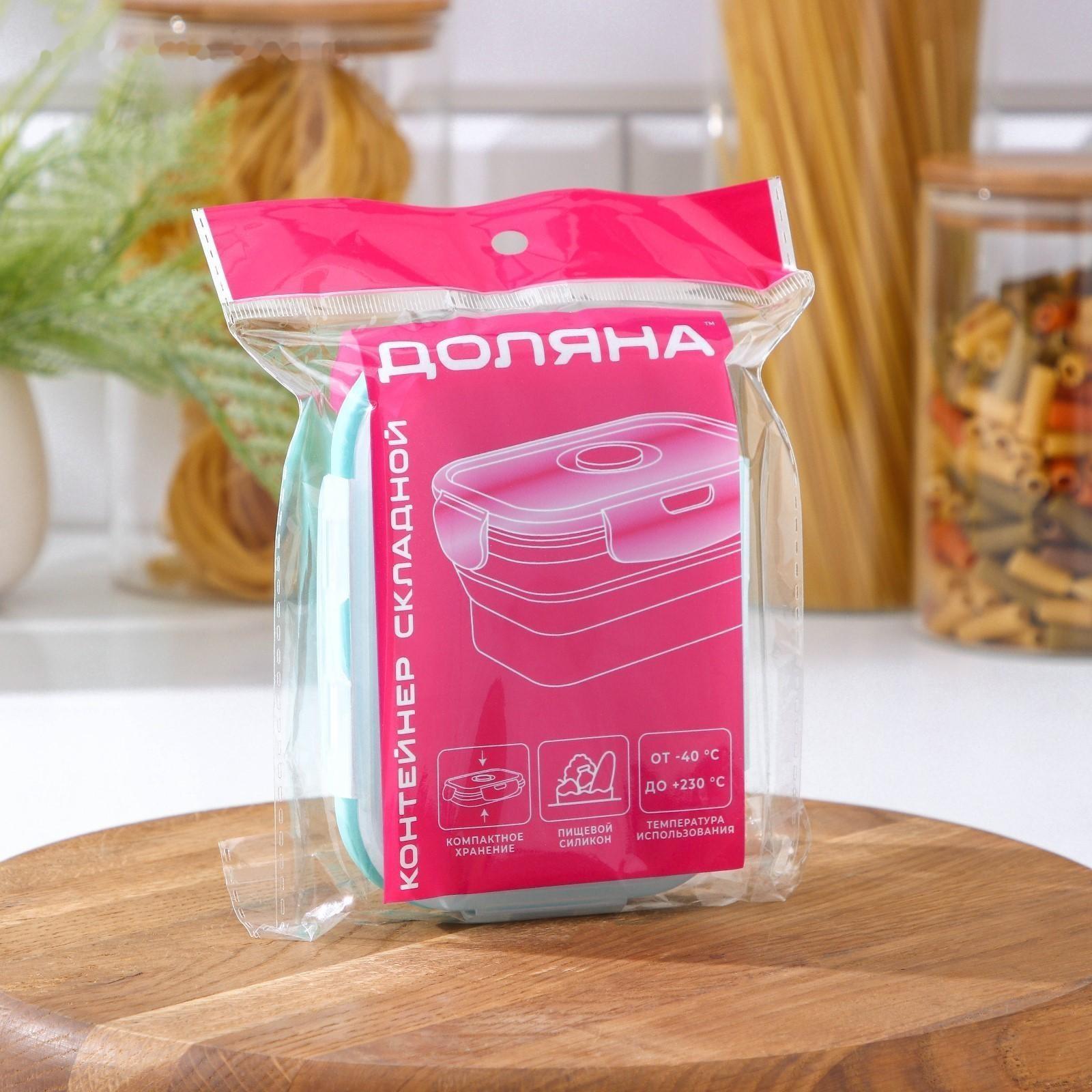 Контейнер складной с крышкой 