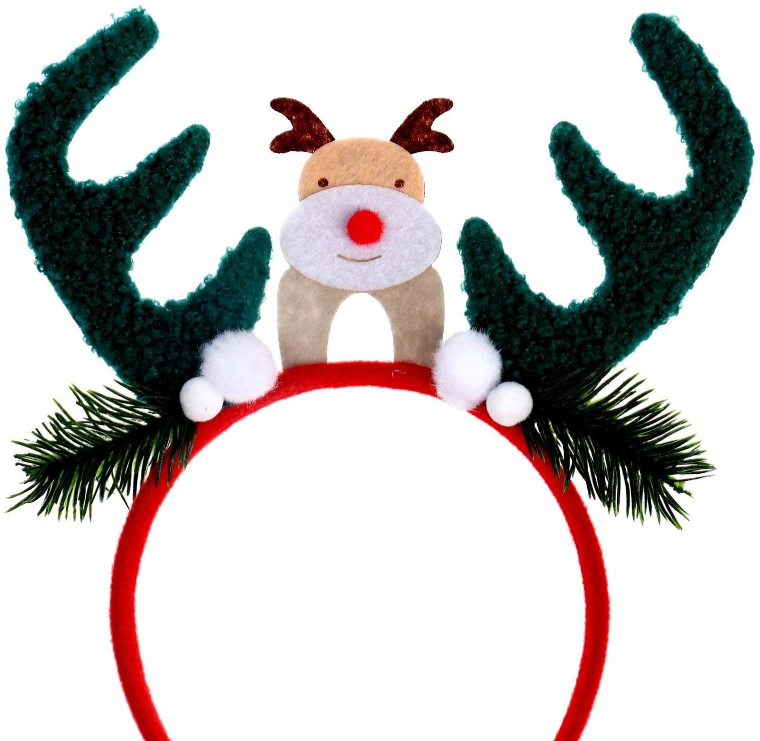 Карнавальный ободок «Рожки»