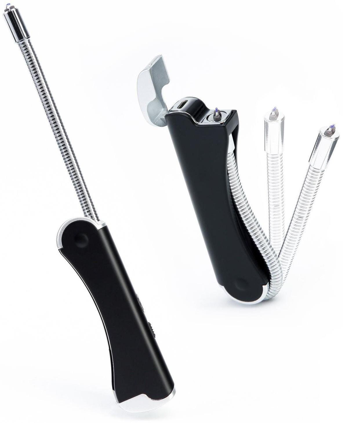 Зажигалка электронная, USB, дуговая, складная, 23 х 3.7 см