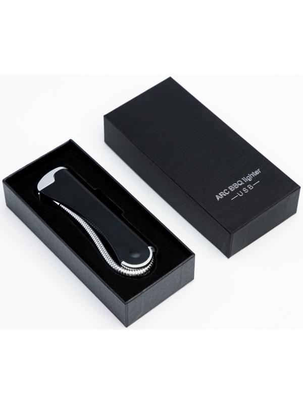 Зажигалка электронная, USB, дуговая, складная, 23 х 3.7 см