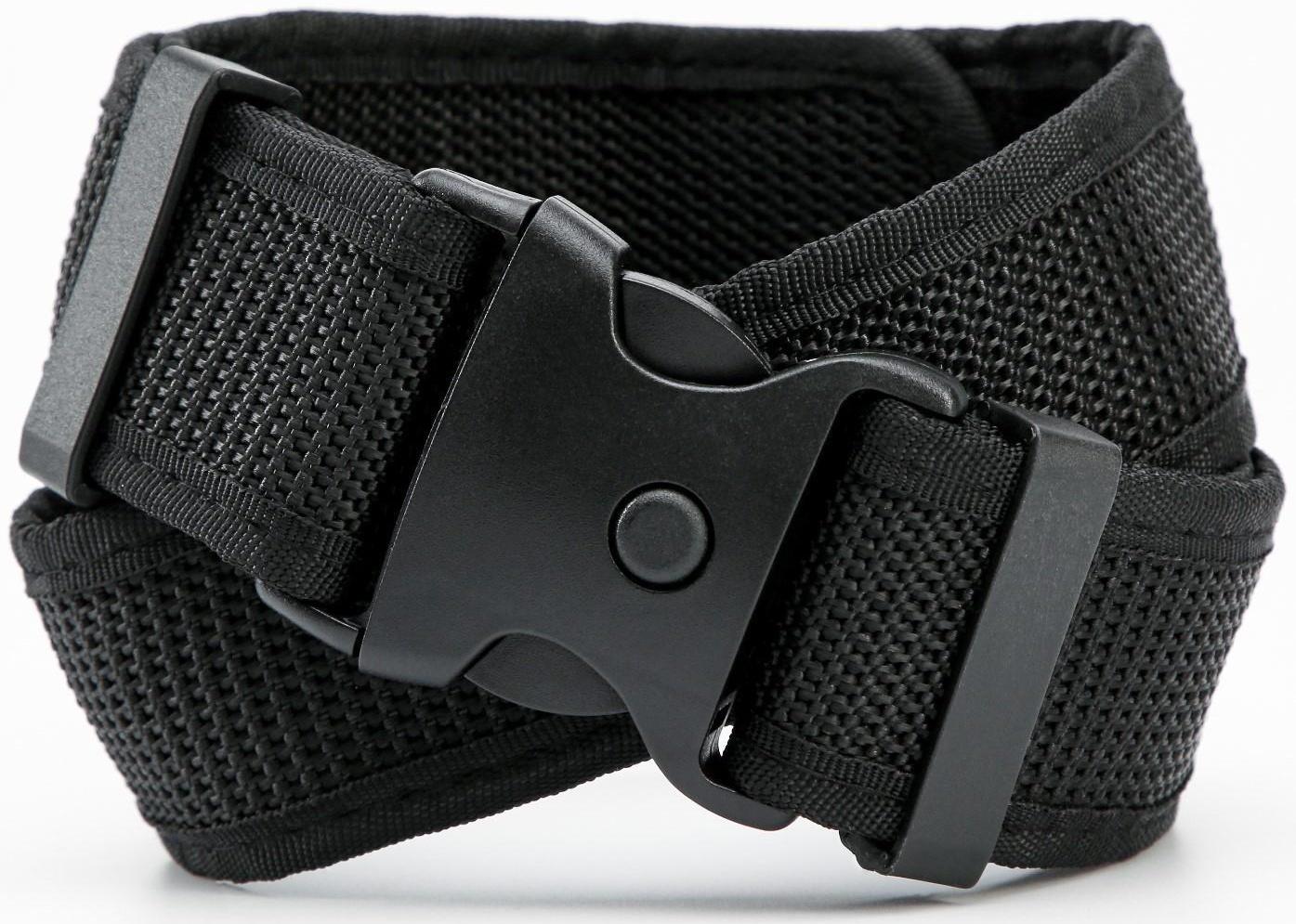 Ремень тактический, 125 см, ширирна 5 см, пряжка пластик, черный