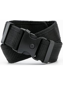 Ремень тактический, 125 см, ширирна 5 см, пряжка пластик, черный