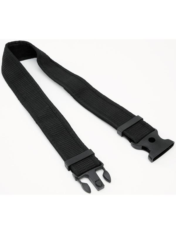 Ремень тактический, 125 см, ширирна 5 см, пряжка пластик, черный