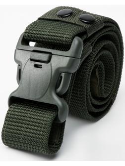 Ремень тактический, 125 см, ширина 5,5 см, пряжка пластик, хаки