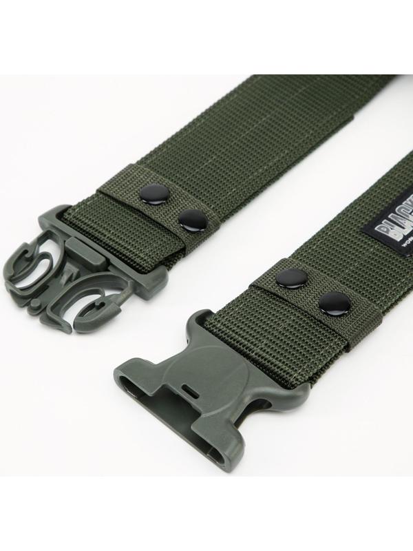 Ремень тактический, 125 см, ширина 5,5 см, пряжка пластик, хаки