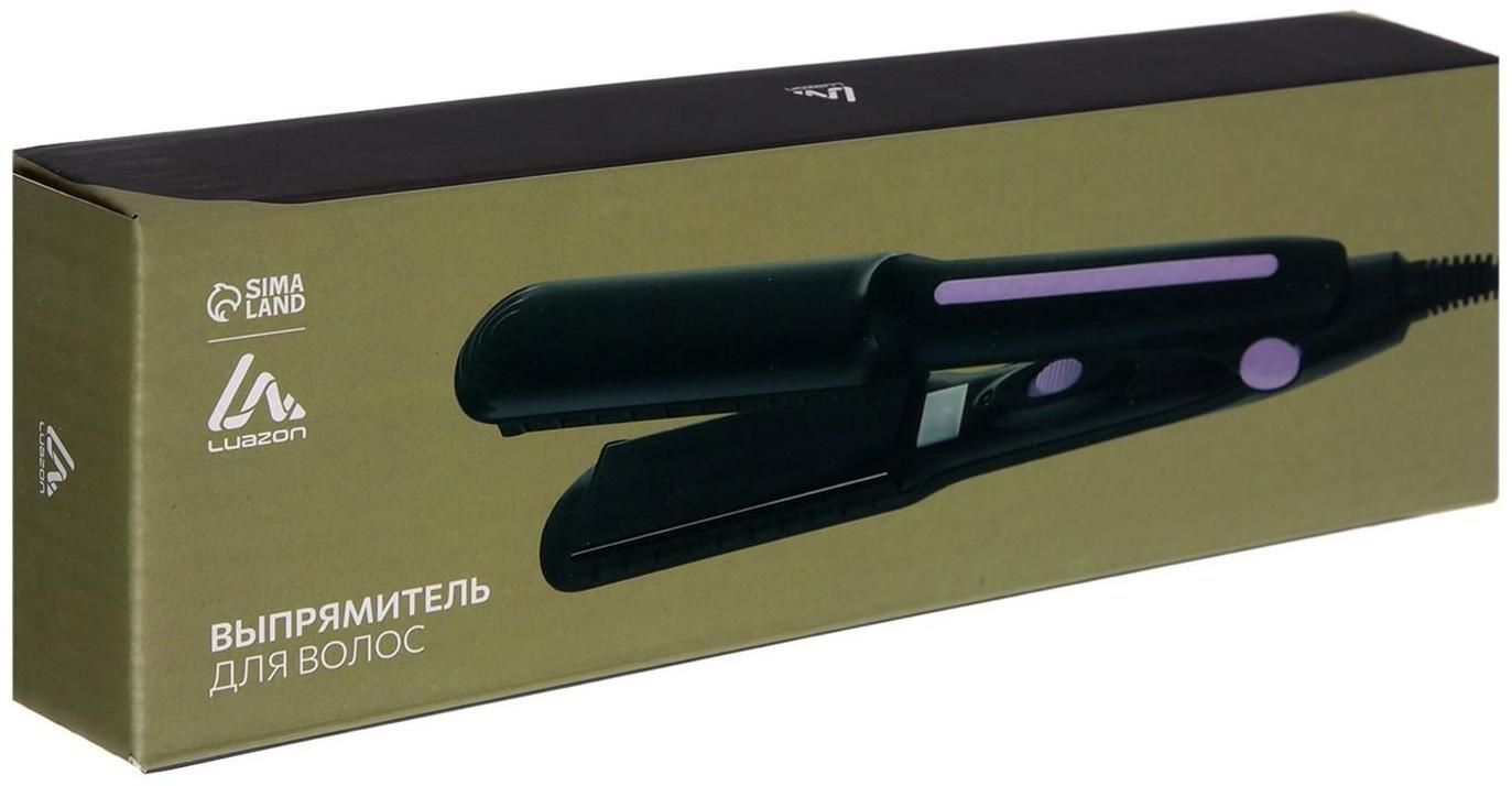Выпрямитель Luazon LW-22, 45 Вт, керамическое напыление, нагрев до 150 °C, черный