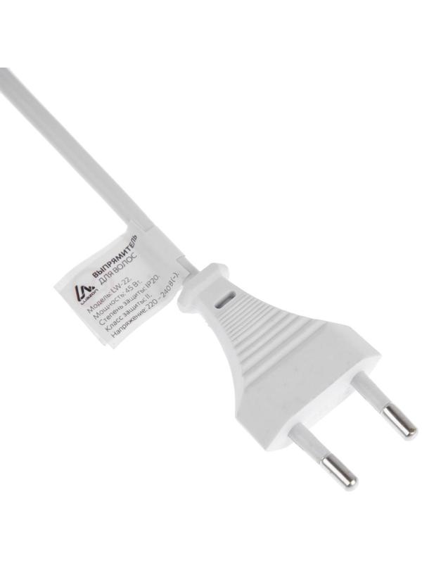 Выпрямитель Luazon LW-22, 45 Вт, керамическое напыление, нагрев до 150 °C, черный