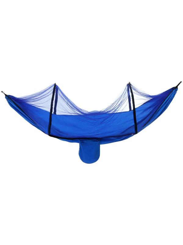 Гамак с москитной сеткой, 260 х 140 см, цвет голубой