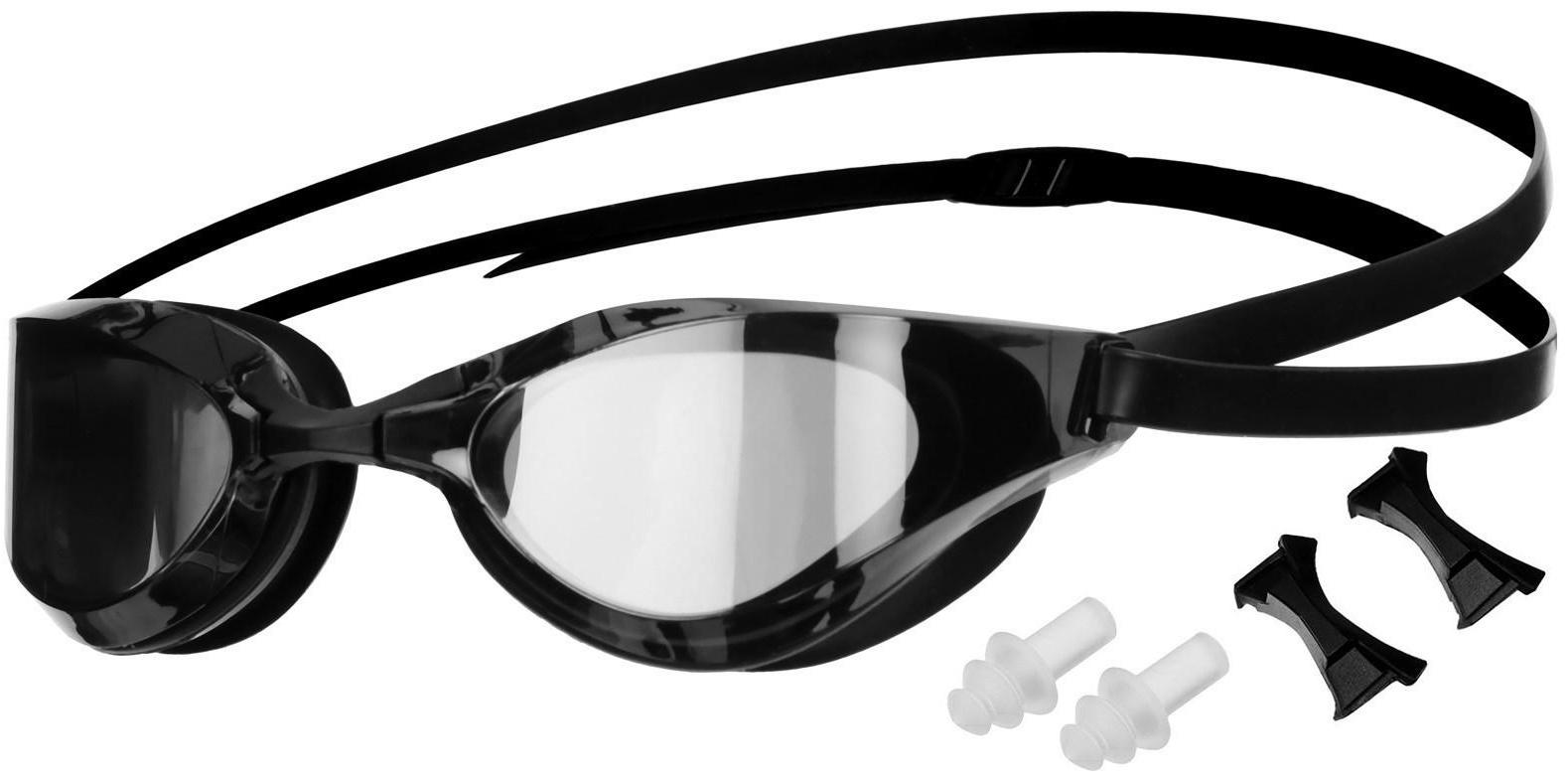 Очки для плавания + беруши и набор носовых перемычек