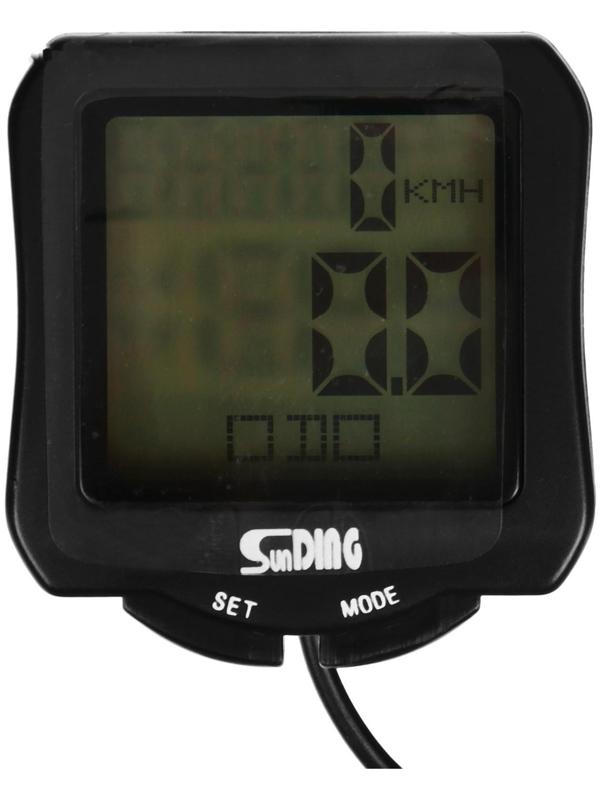 Велокомпьютер 30 функций, проводной, SD-570A