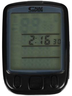 Велокомпьютер 27 функций, проводной SD-563A