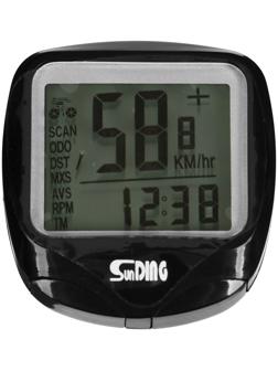 Велокомпьютер 14 функций, беспроводной SD-568C