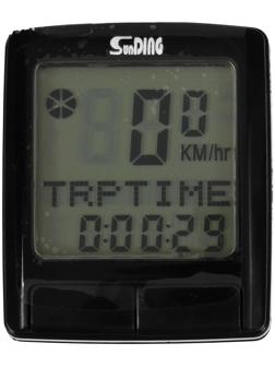 Велокомпьютер 19 функции, проводной SD-565B