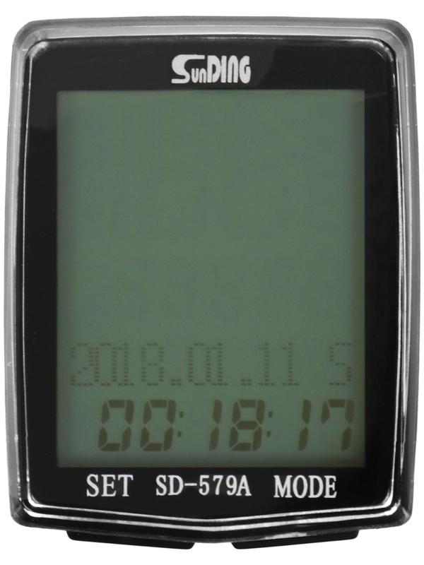 Велокомпьютер 19 функций, проводной SD-579A