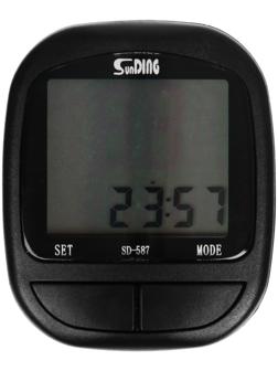 Велокомпьютер 15 функций, проводной SD-587