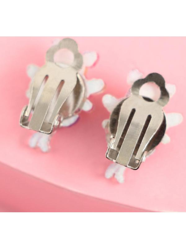 Серьги-клипсы детские «Милой леди»