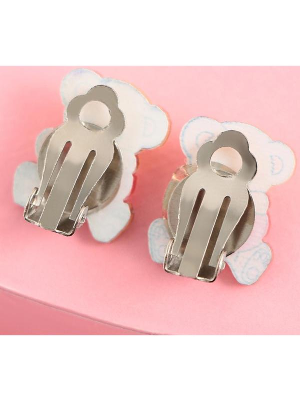 Серьги-клипсы детские «Для самой классной»