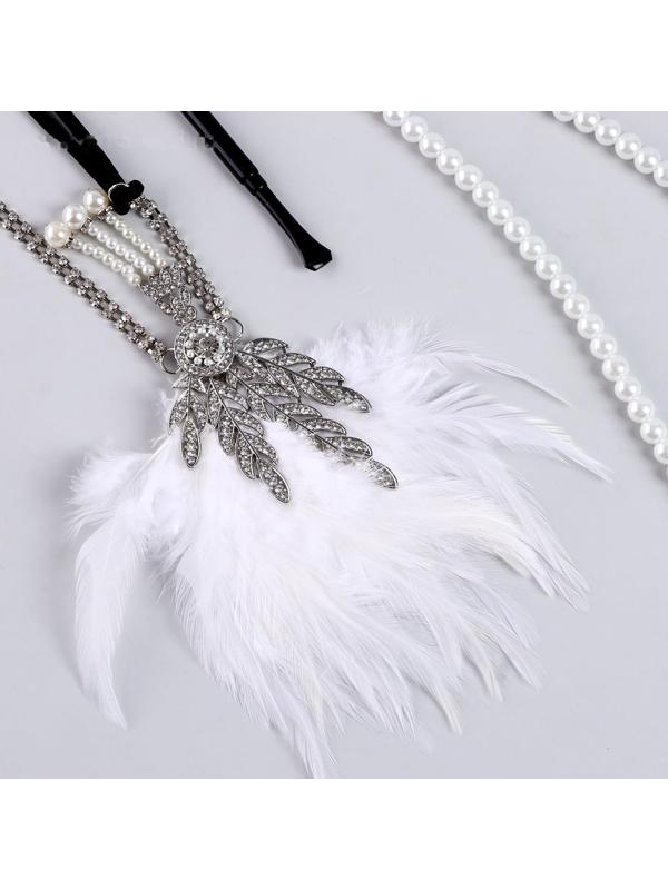 Карнавальный набор «Вечеринка» (повязка+бусы+перчатки+мундштук)