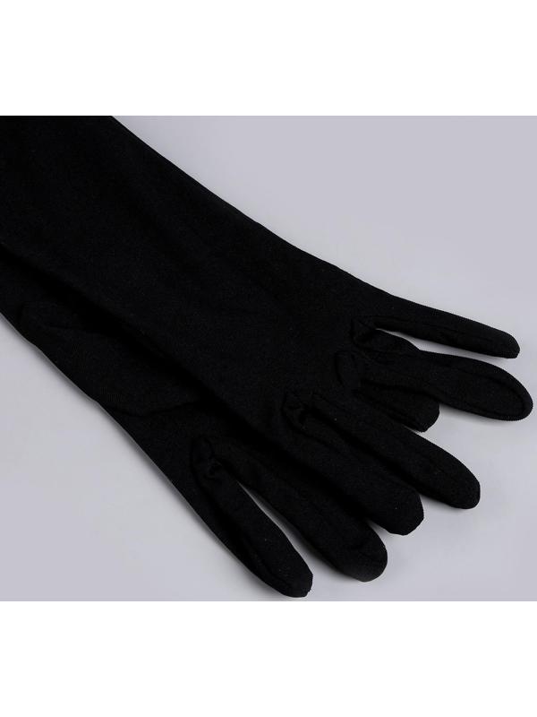 Карнавальный набор «Леди» (повязка+перчатки+серьги+бусы+мундштук)