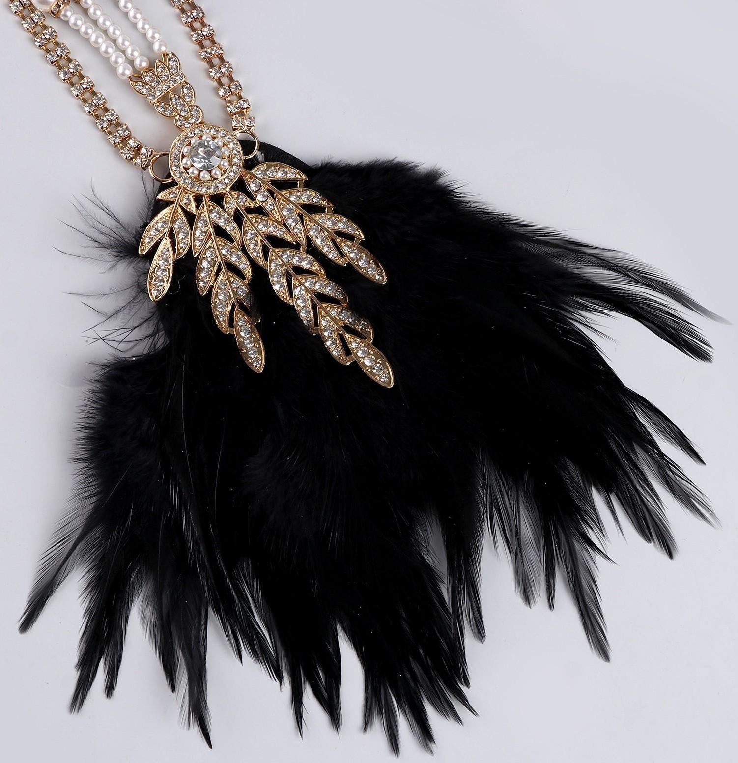 Карнавальный набор Lux (повязка+ перчатки+бусы+мундштук)