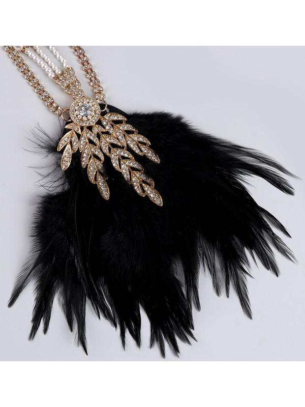 Карнавальный набор Lux (повязка+ перчатки+бусы+мундштук)