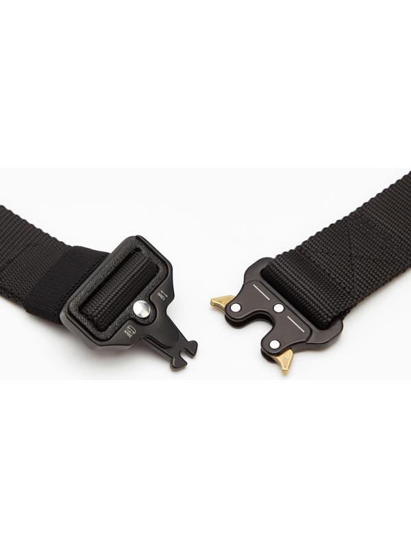 Ремень тактический, 125 см, ширина 3,7 см, черный