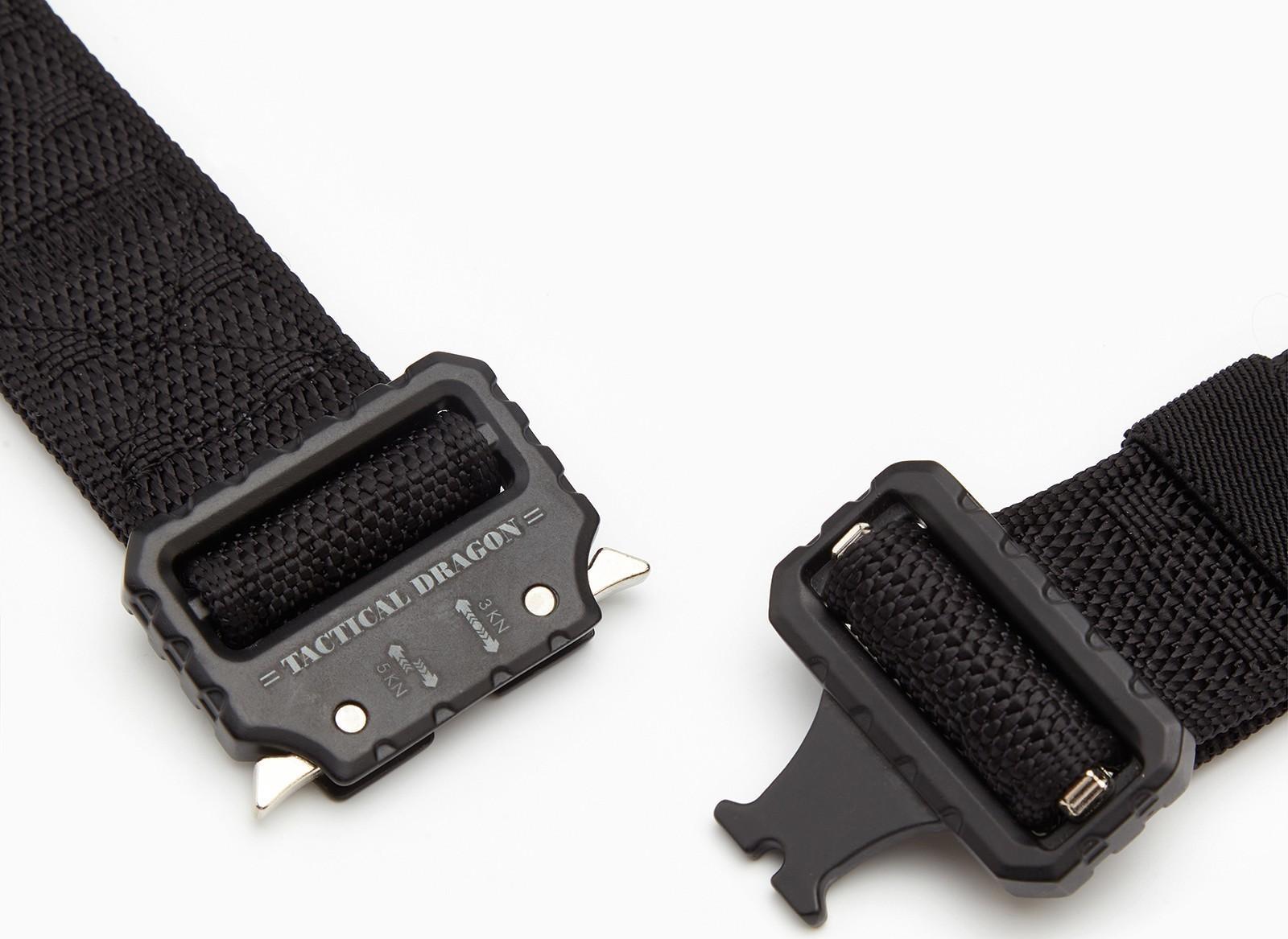 Ремень тактический, 125 см, ширина 3,7 см, черный