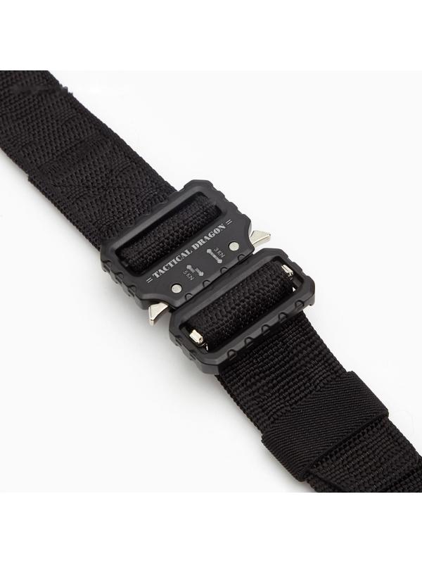 Ремень тактический, 125 см, ширина 3,7 см, черный