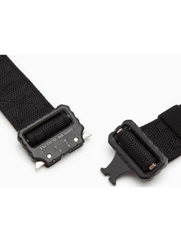 Ремень тактический, 125 см, ширина 3,7 см, черный