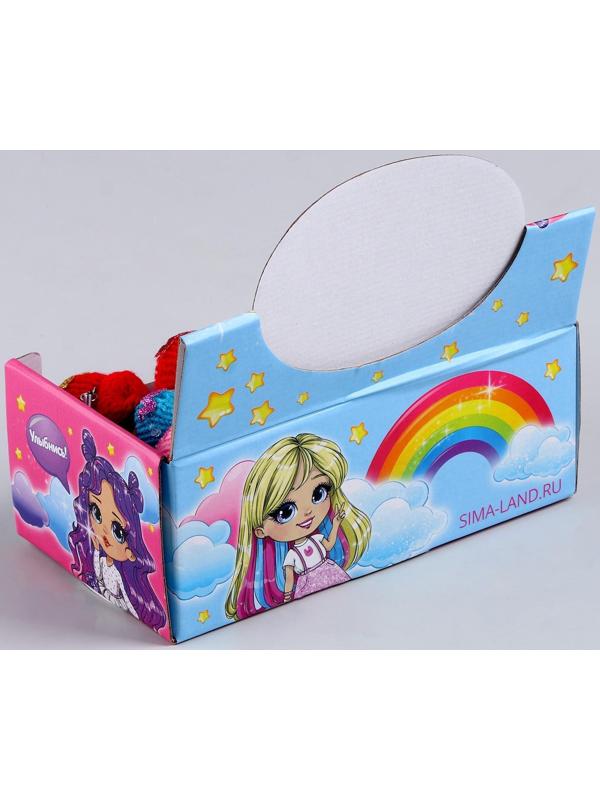 Кукла в шапочке и платье, 3 х 3 х 7 см, цвета микс