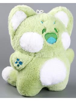 Мягкая игрушка «Супер кот», цвет зелёный