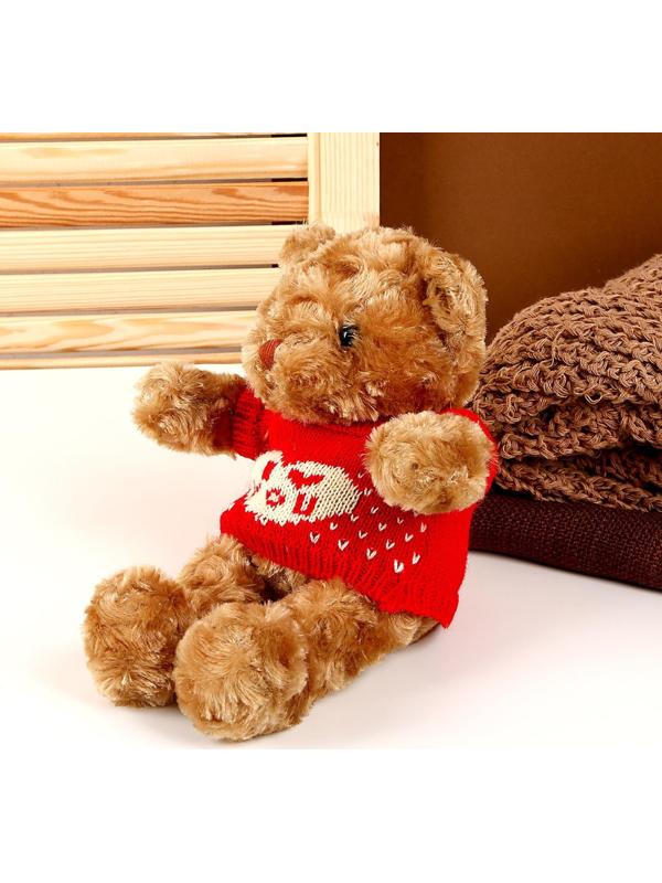 Мягкая игрушка «Мишка в футболке», цвета МИКС