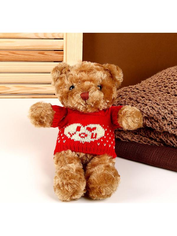 Мягкая игрушка «Мишка в футболке», цвета МИКС