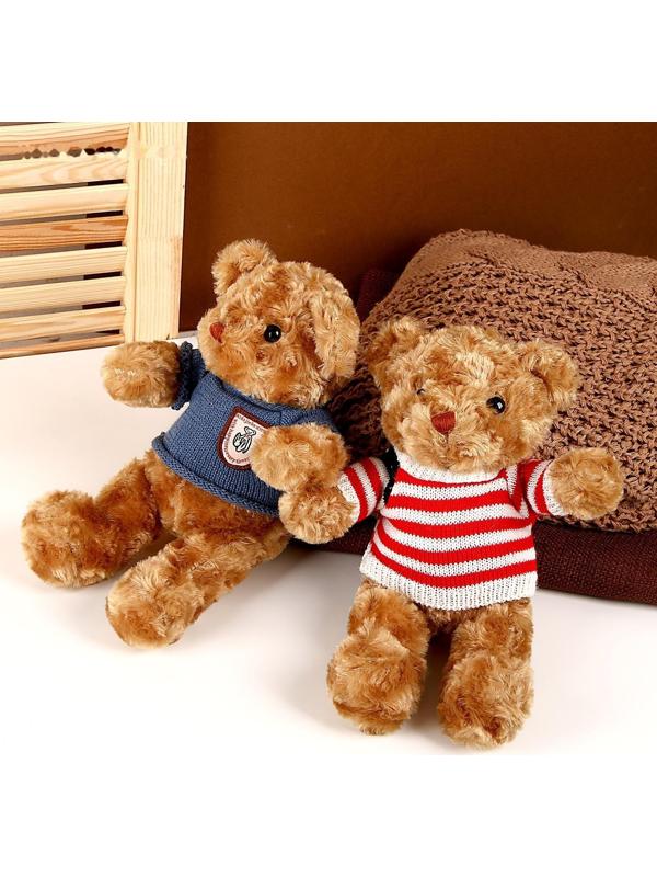 Мягкая игрушка «Мишка в футболке», цвета МИКС