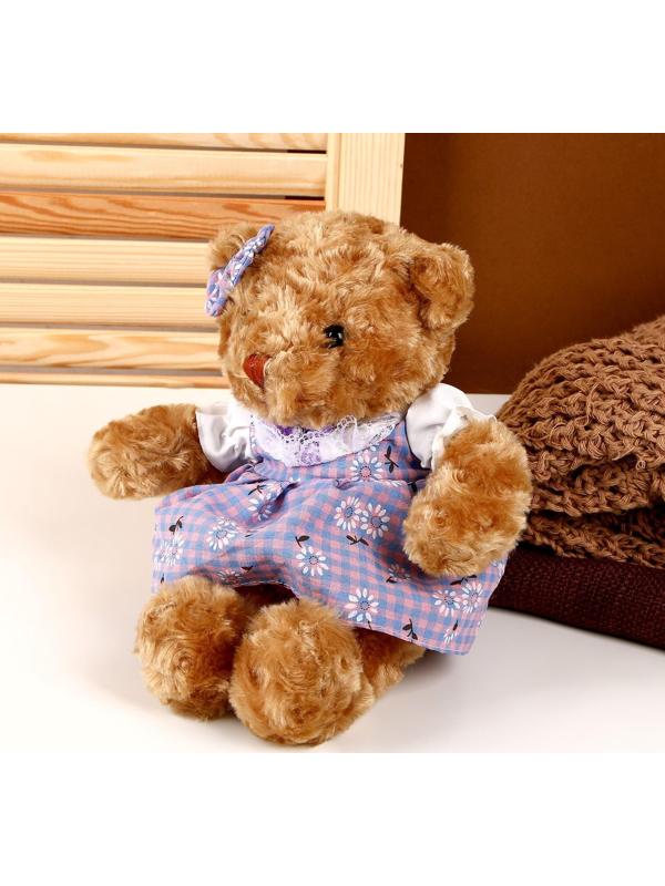 Мягкая игрушка «Мишка в платье», цвета МИКС